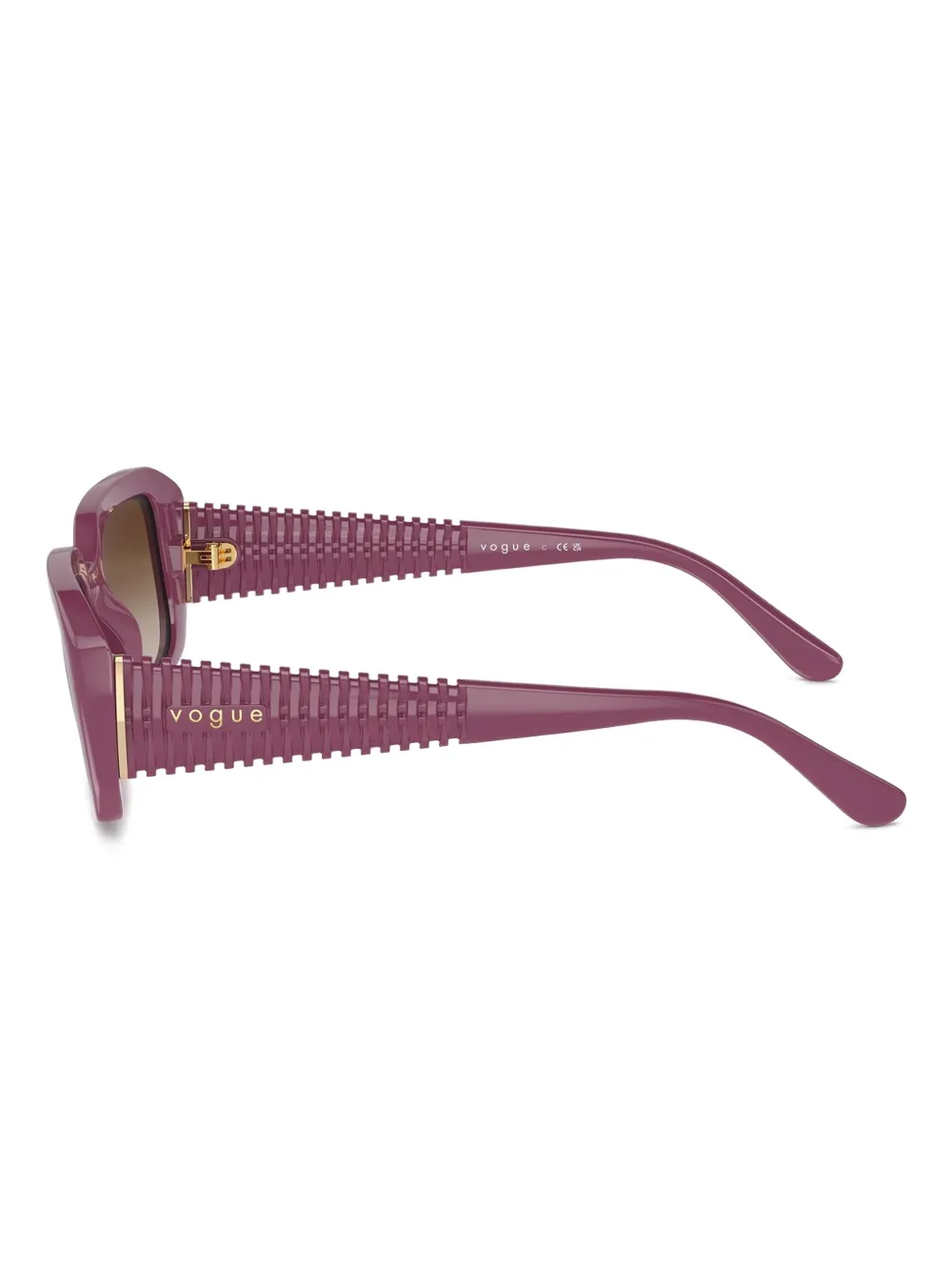 Vogue Eyewear VO5565S zonnebril met rechthoekig montuur Paars