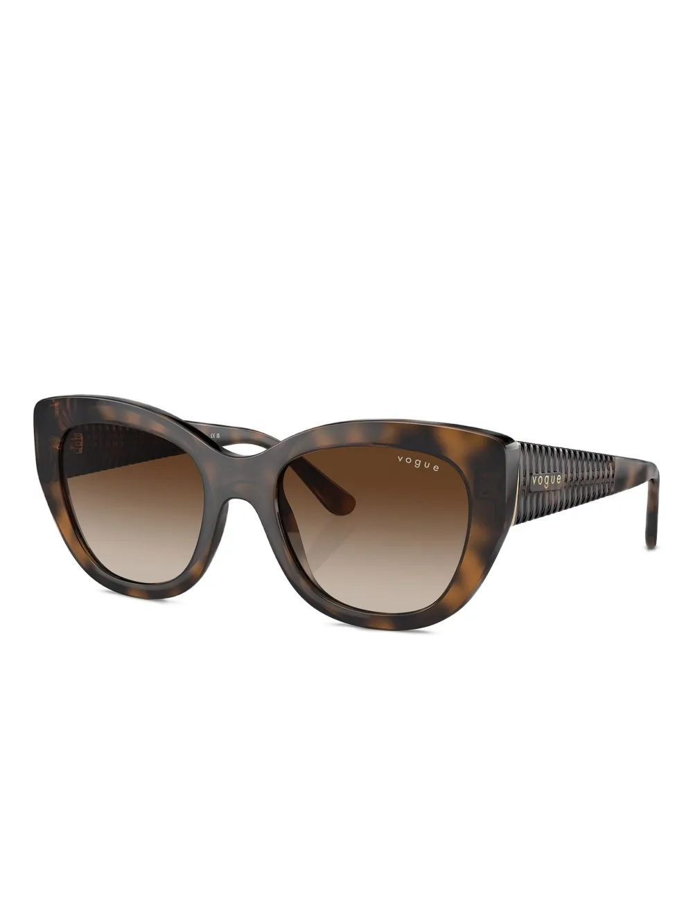 Vogue Eyewear Zonnebril met geometrisch montuur Bruin