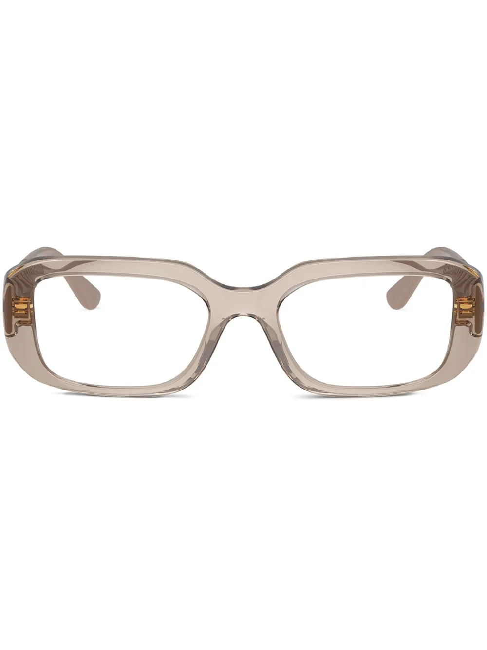 Vogue Eyewear rectangle-frame glasses | Brown | Image 1