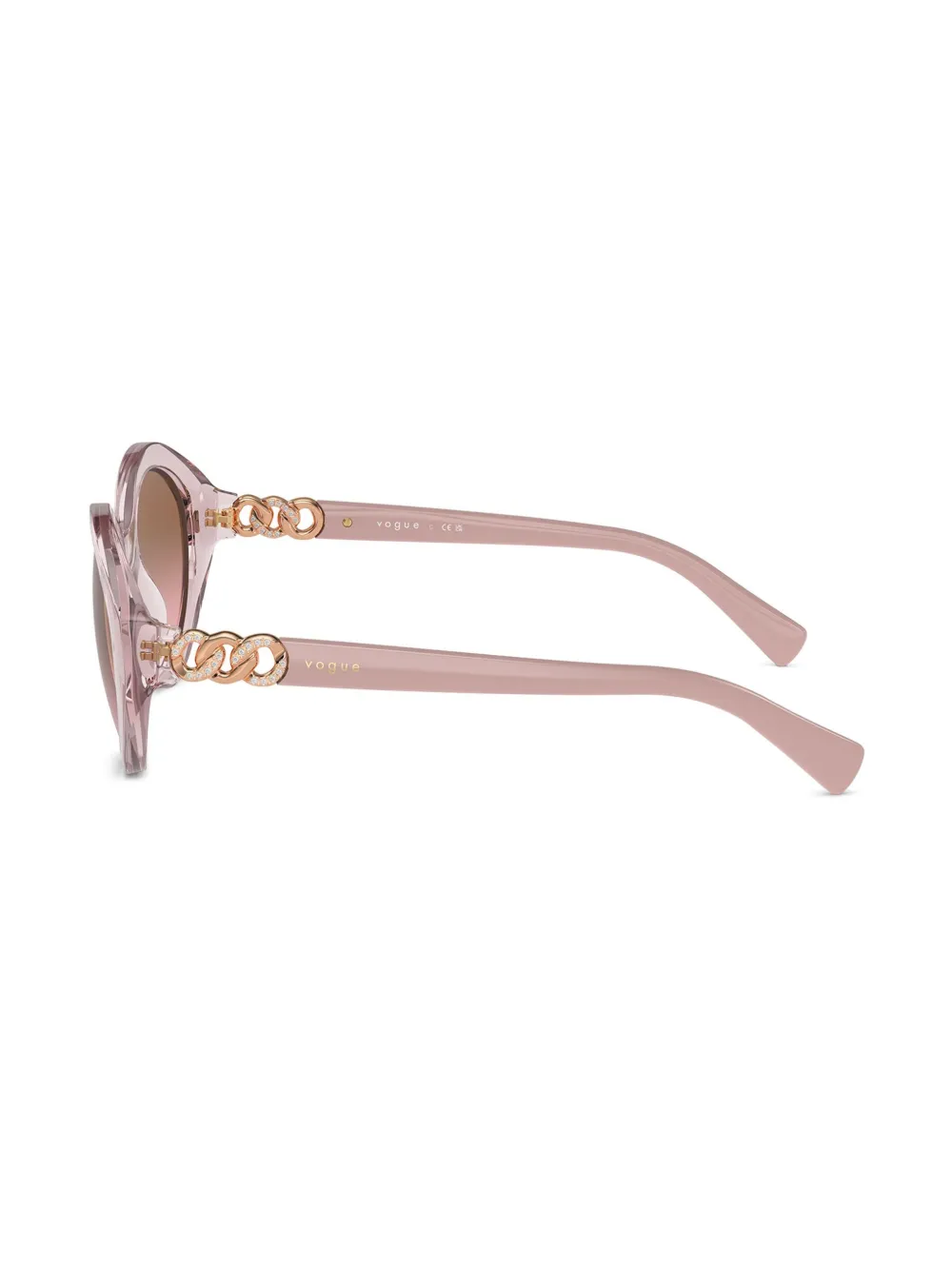 Vogue Eyewear Zonnebril met oversized montuur Roze