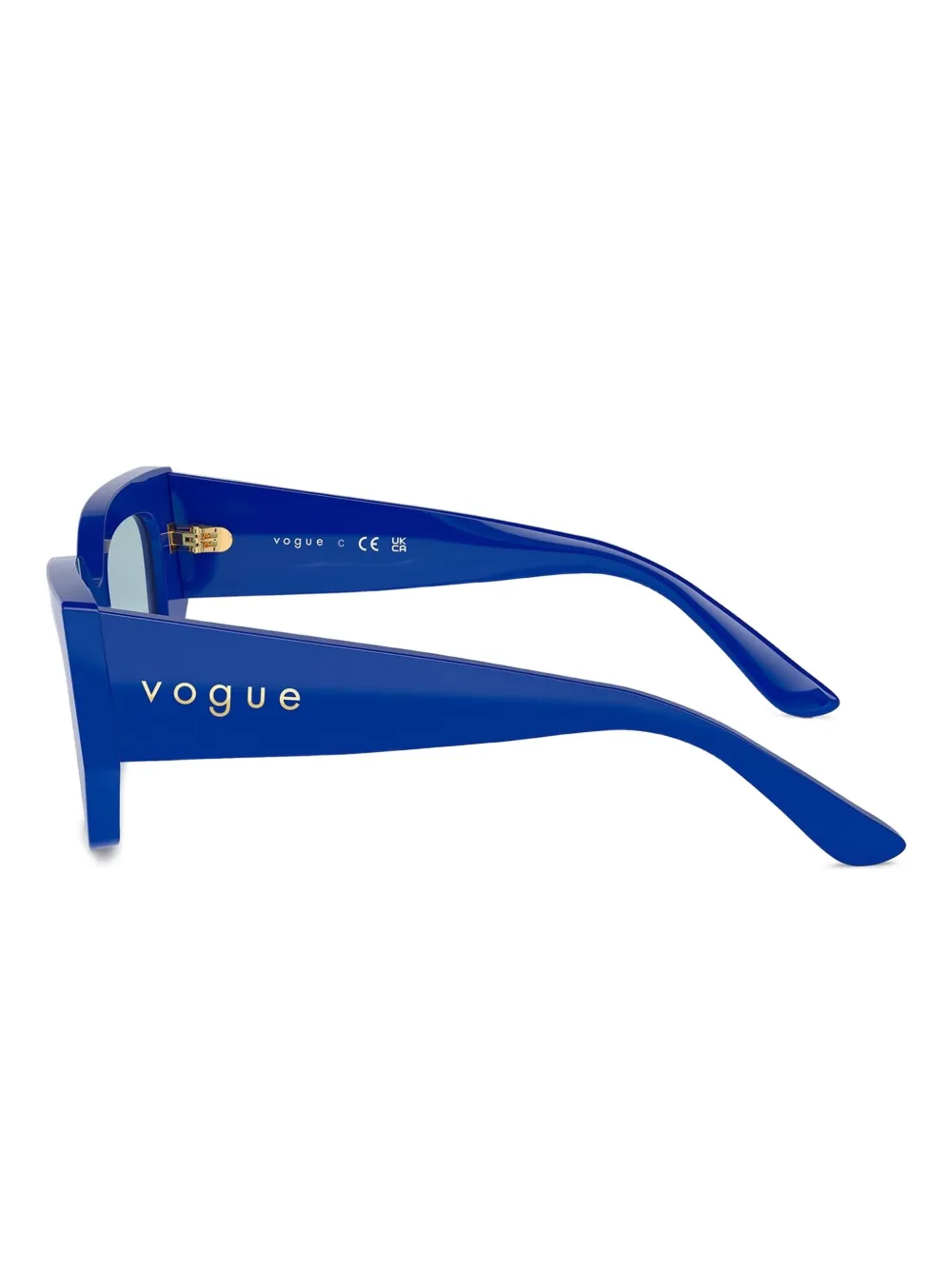 Vogue Eyewear VO5583S zonnebril met vierkant montuur Blauw