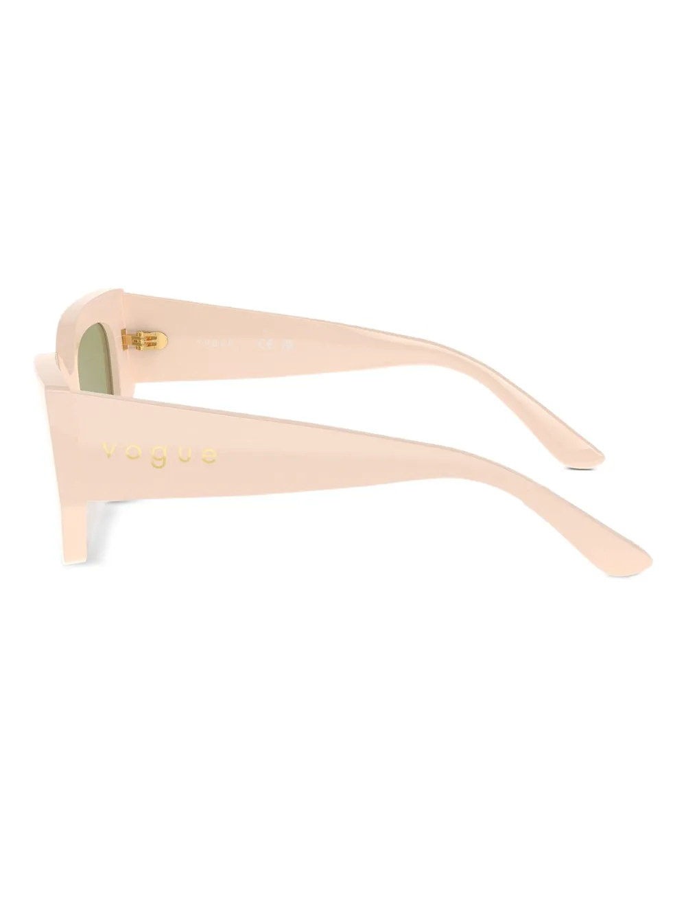 Vogue Eyewear VO5583S zonnebril met vierkant montuur Beige