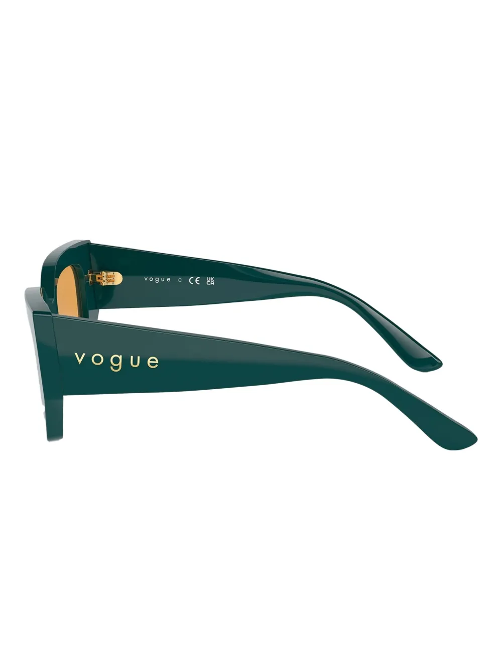 Vogue Eyewear Zonnebril met vierkant montuur Groen