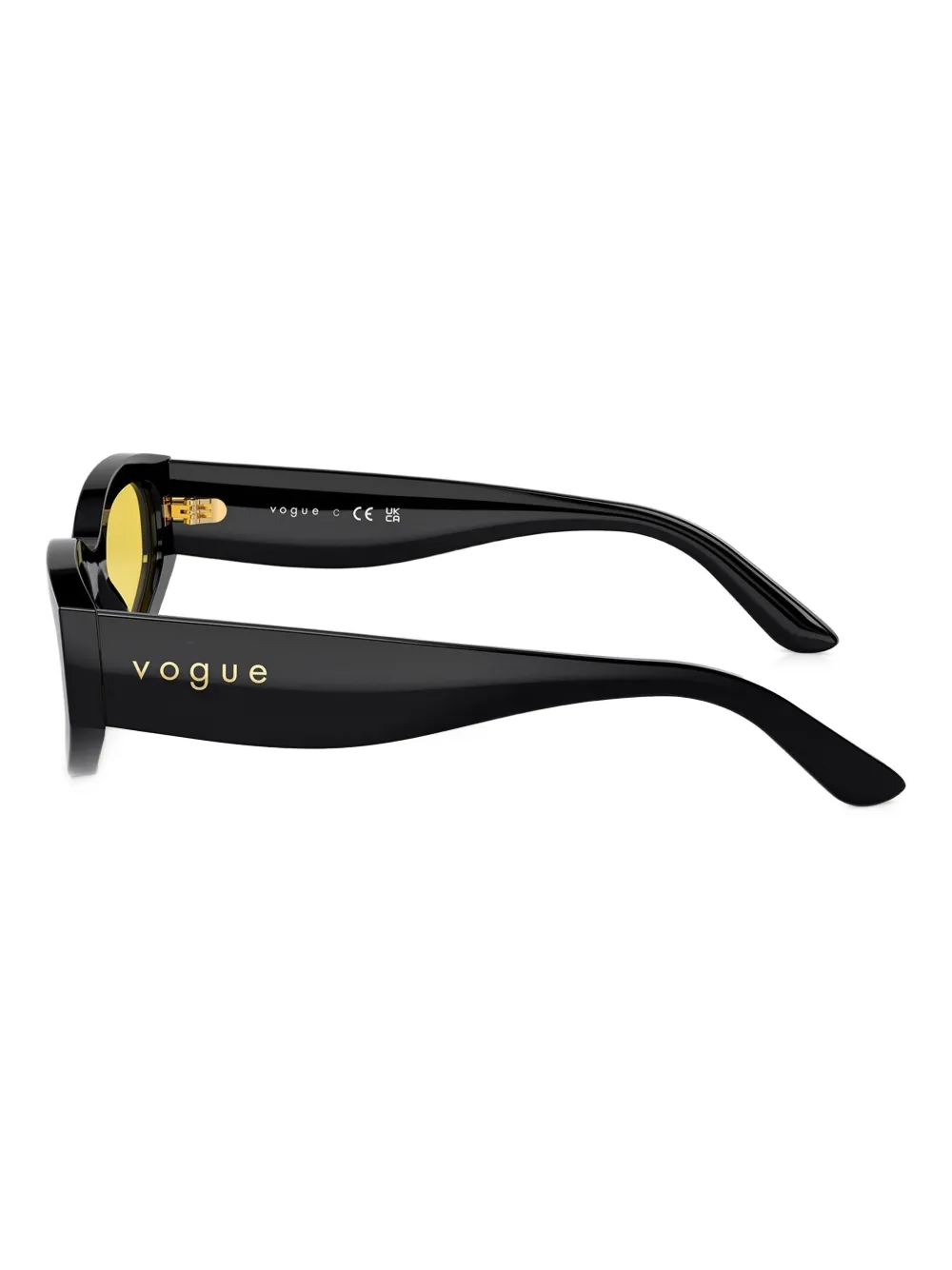 Vogue Eyewear VO5585S zonnebril met rechthoekig montuur Zwart