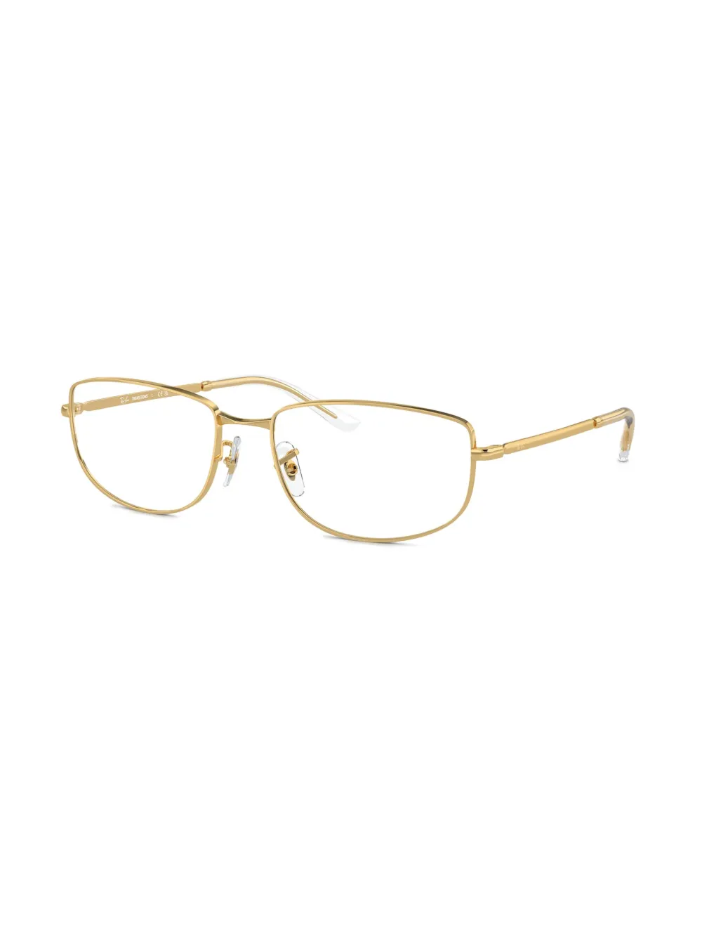 Ray-Ban Bril met ovalen montuur Goud