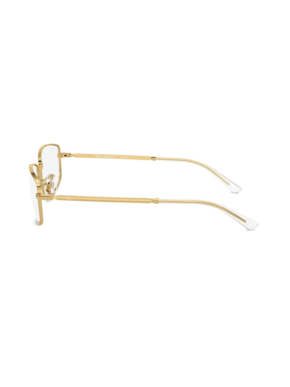Ray-Ban Bril met ovalen montuur Goud