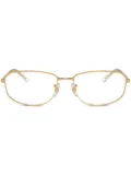 Ray-Ban oval-frame glasses - Gold
