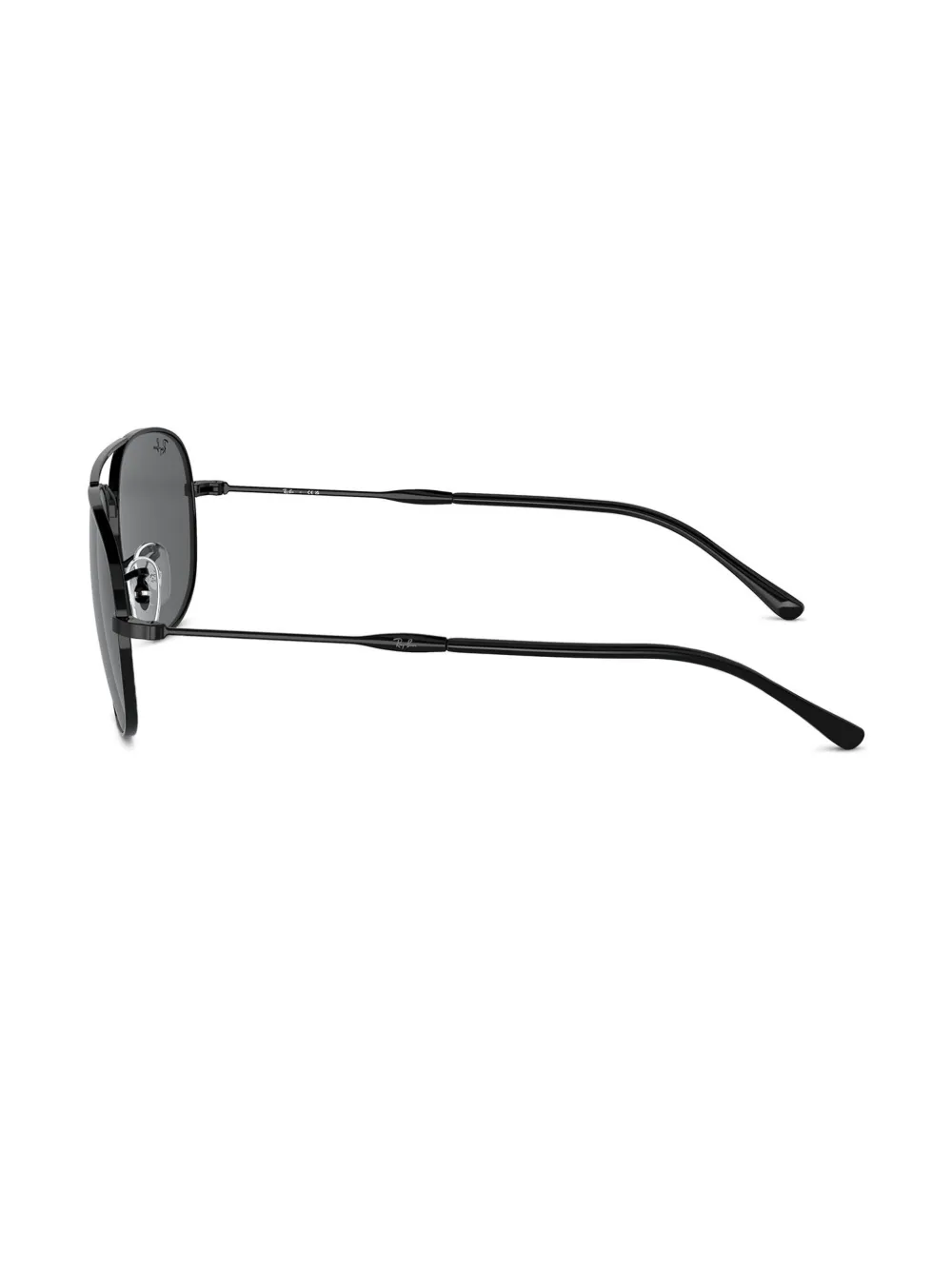 Ray-Ban Bain zonnebril met neusbrug Zwart