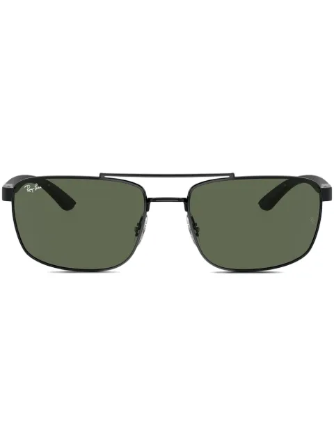 Ray-Ban lentes de sol con armazón rectangular