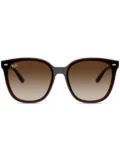 Ray-Ban square-frame sunglasses - Brown