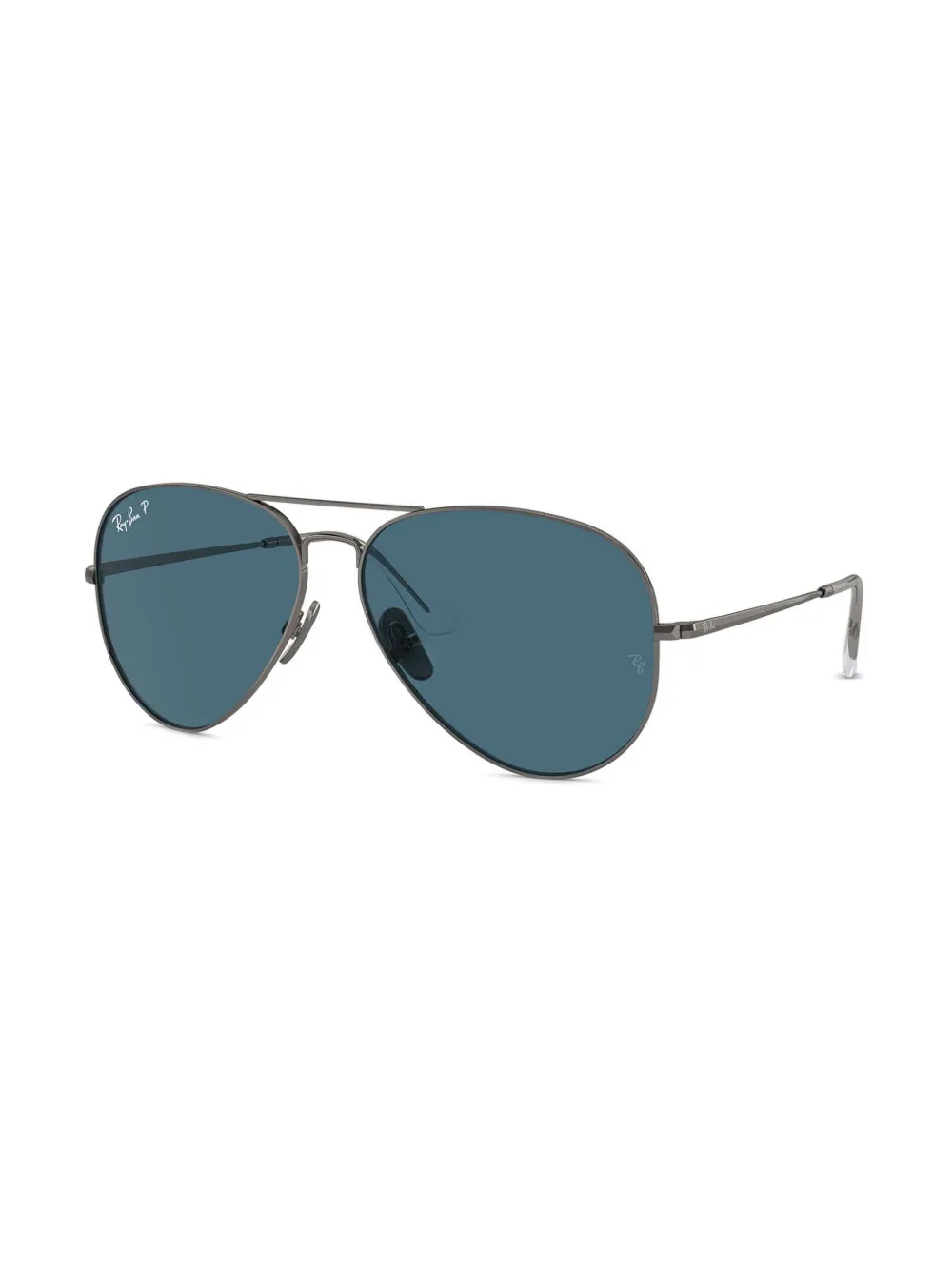 Ray-Ban Zonnebril met piloten montuur - Grijs