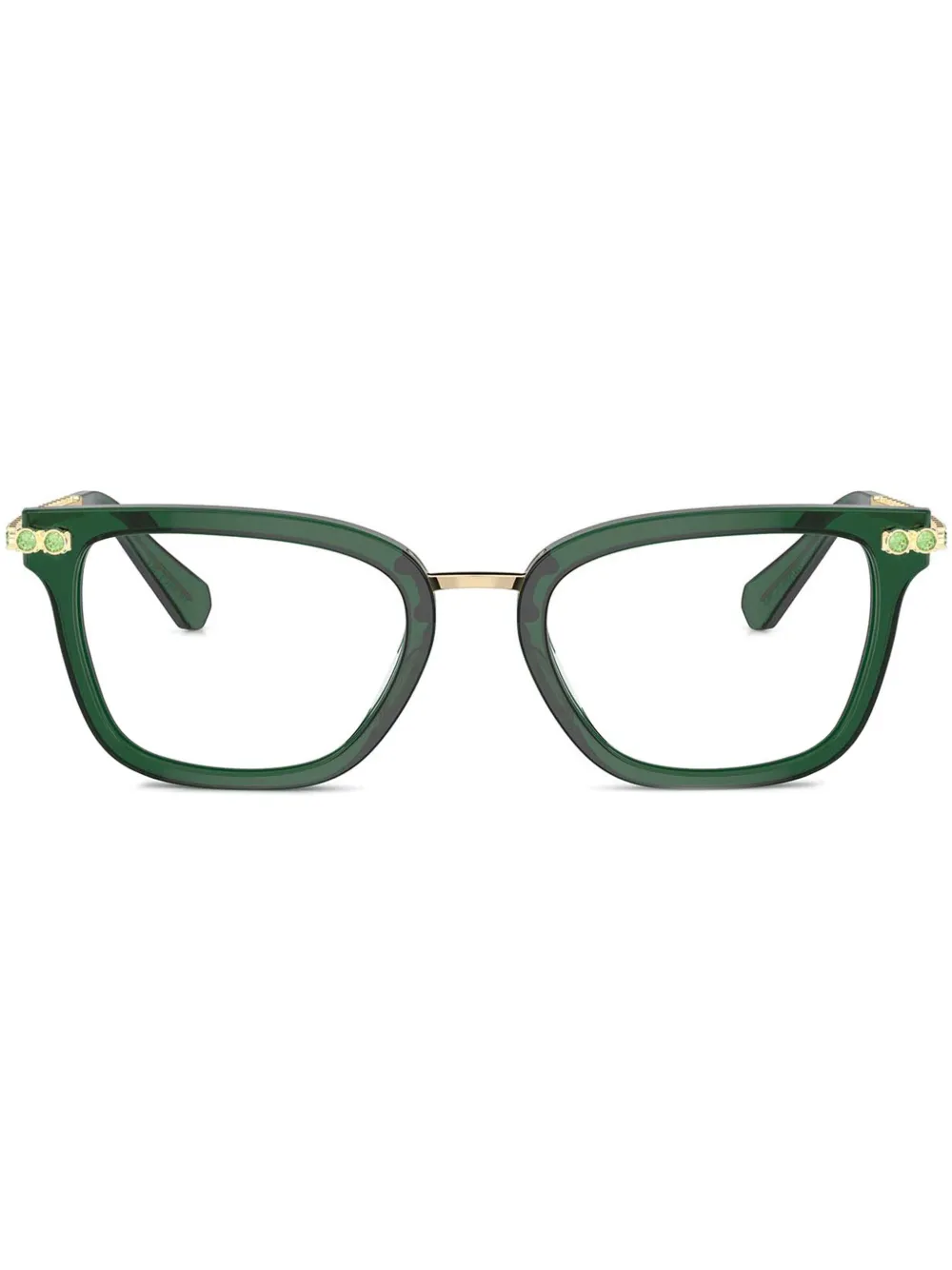 Swarovski Eyewear Occhiali squadrati - Verde