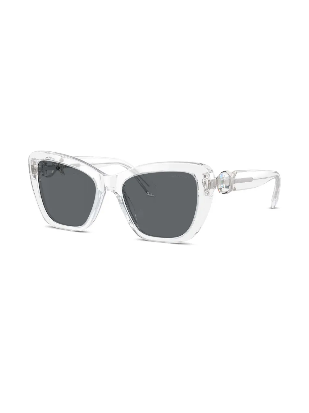 Swarovski Eyewear Zonnebril met oversized montuur - Wit