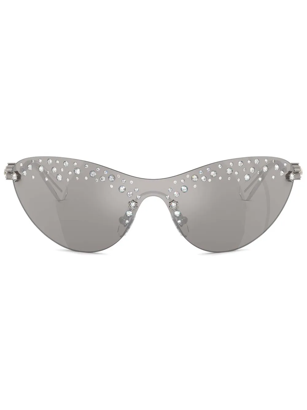 Swarovski Eyewear Sk7023 Sunglasses In Gray