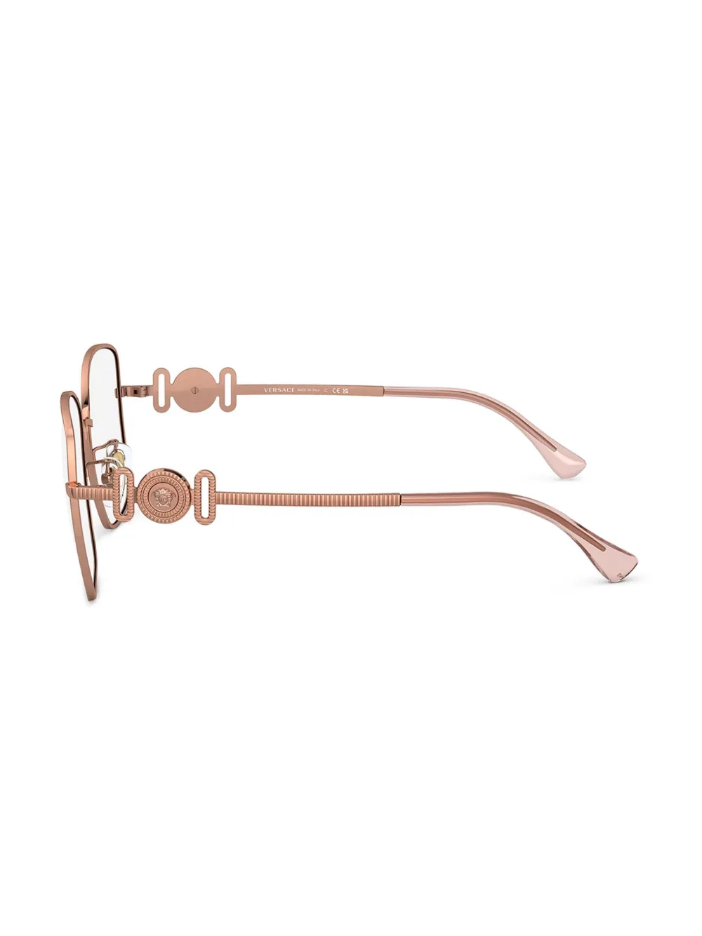 Versace Eyewear Bril met vierkant montuur Goud