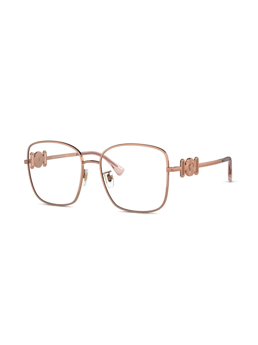 Versace Eyewear Bril met vierkant montuur Goud