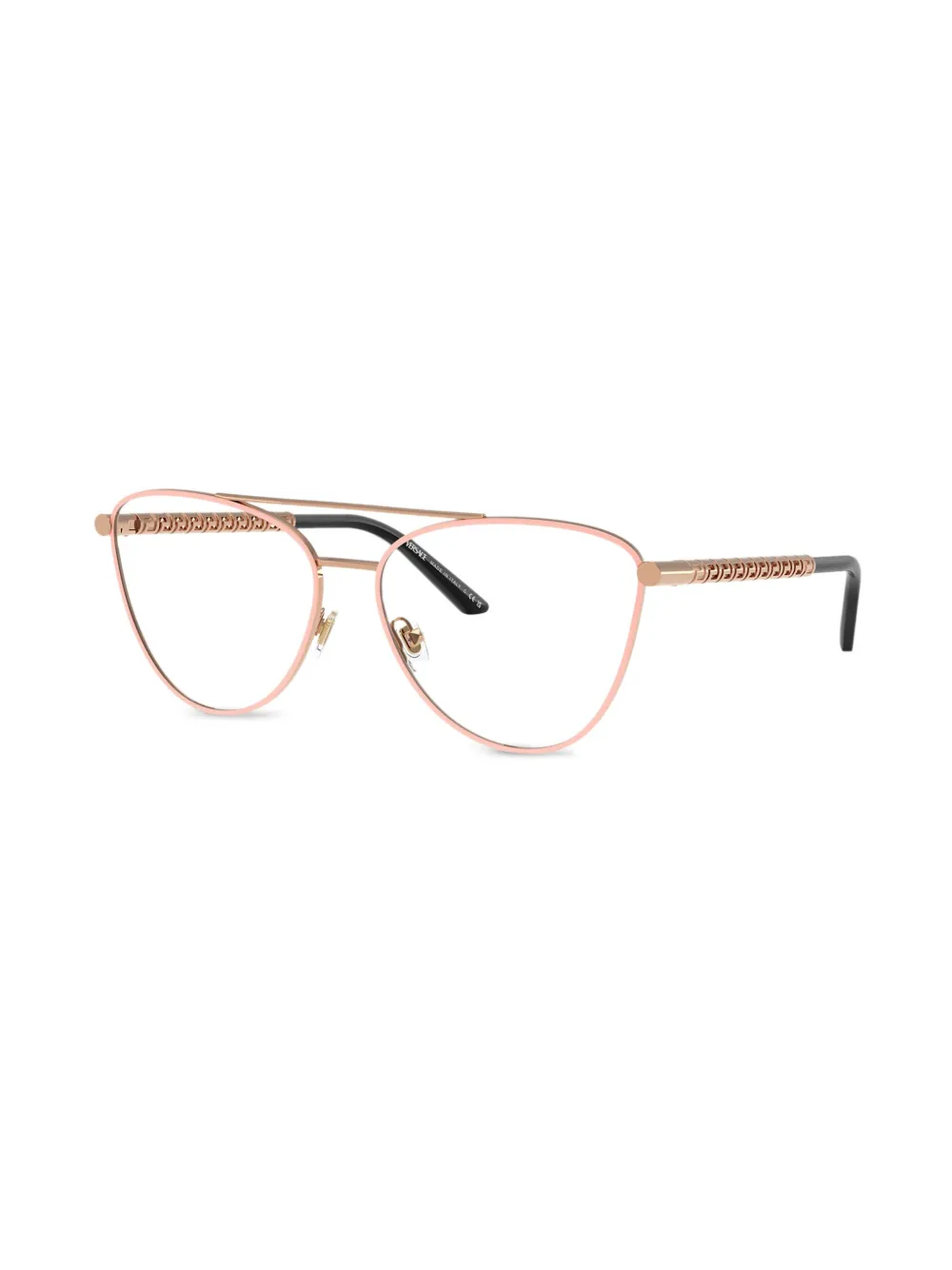 Versace Eyewear Greca bril Roze