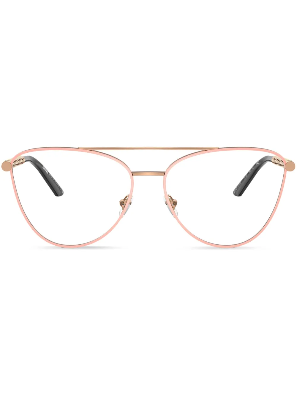 Versace Eyewear Greca bril Roze