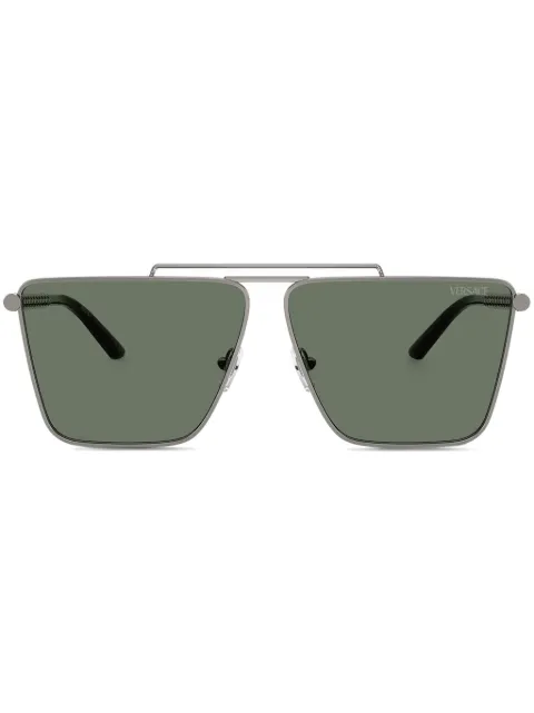 Versace Eyewear Tubular Greca sunglasses