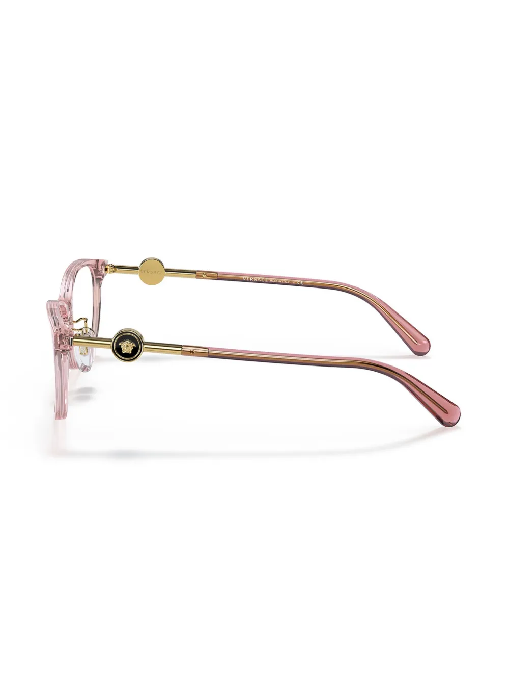 Versace Eyewear Medusa Medallion zonnebril Roze