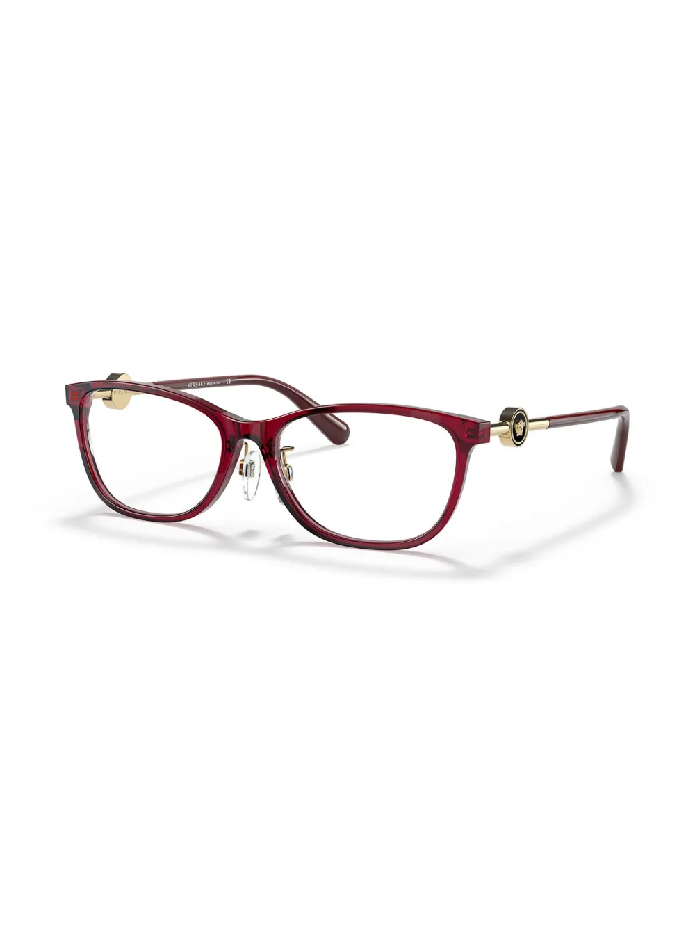 Versace Eyewear Medusa Medallion zonnebril Rood