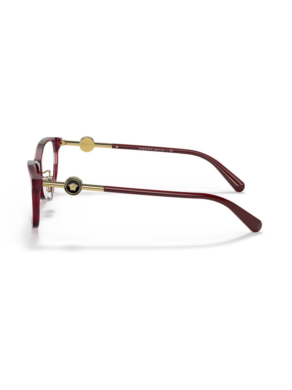 Versace Eyewear Medusa Medallion zonnebril Rood