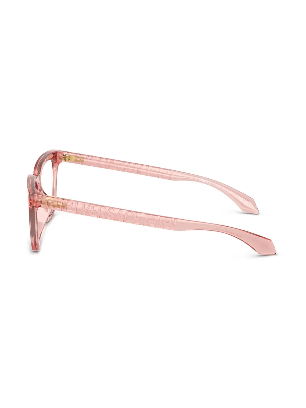 Versace Eyewear Greca bril Roze