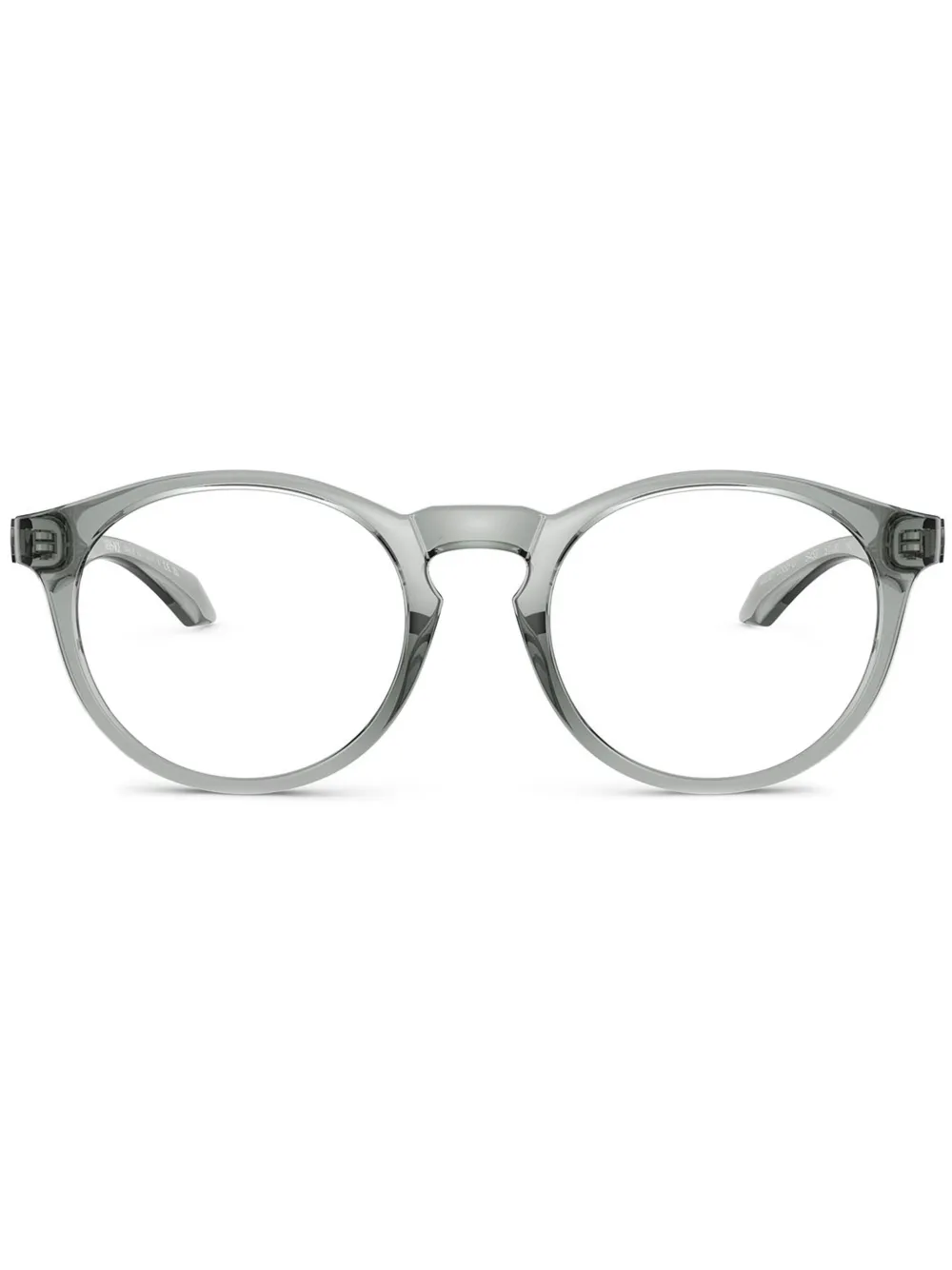 Versace Eyewear round-frame glasses | Grey | Image 1