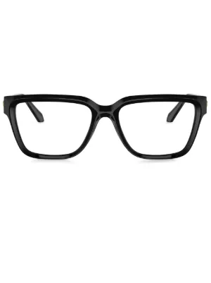 Versace Eyewear VE3355U round-frame Glasses | Black | FARFETCH display picture 1