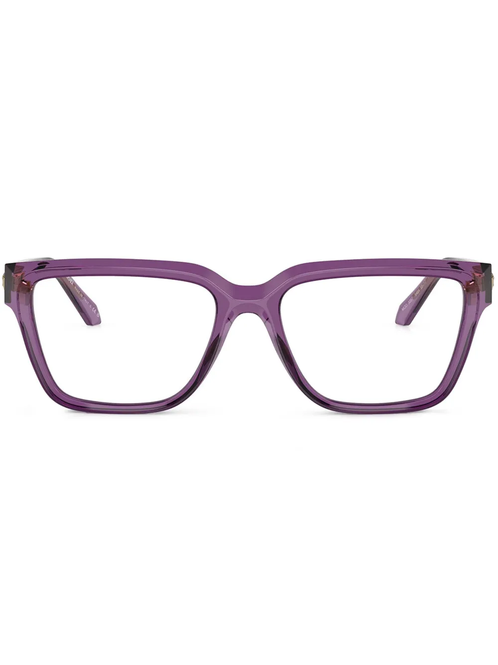 Versace Eyewear Occhiali con placca Medusa - Viola