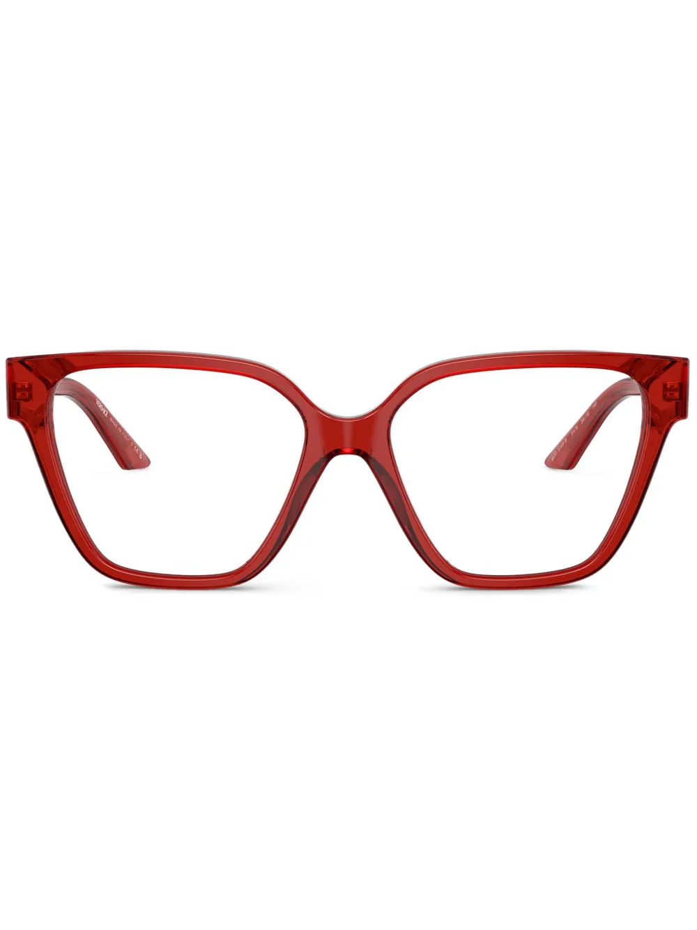 Versace Eyewear Greca Strass glasses | Red | Image 1