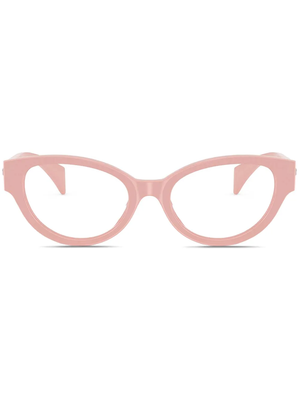 Versace Eyewear Bril met Medusa-plakkaat Roze