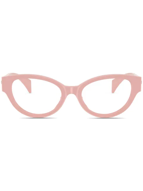 Versace Eyewear Medusa-plaque glasses