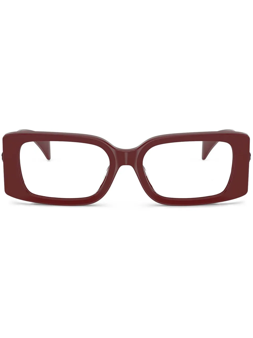Versace Medusa Medallion Glasses In Red