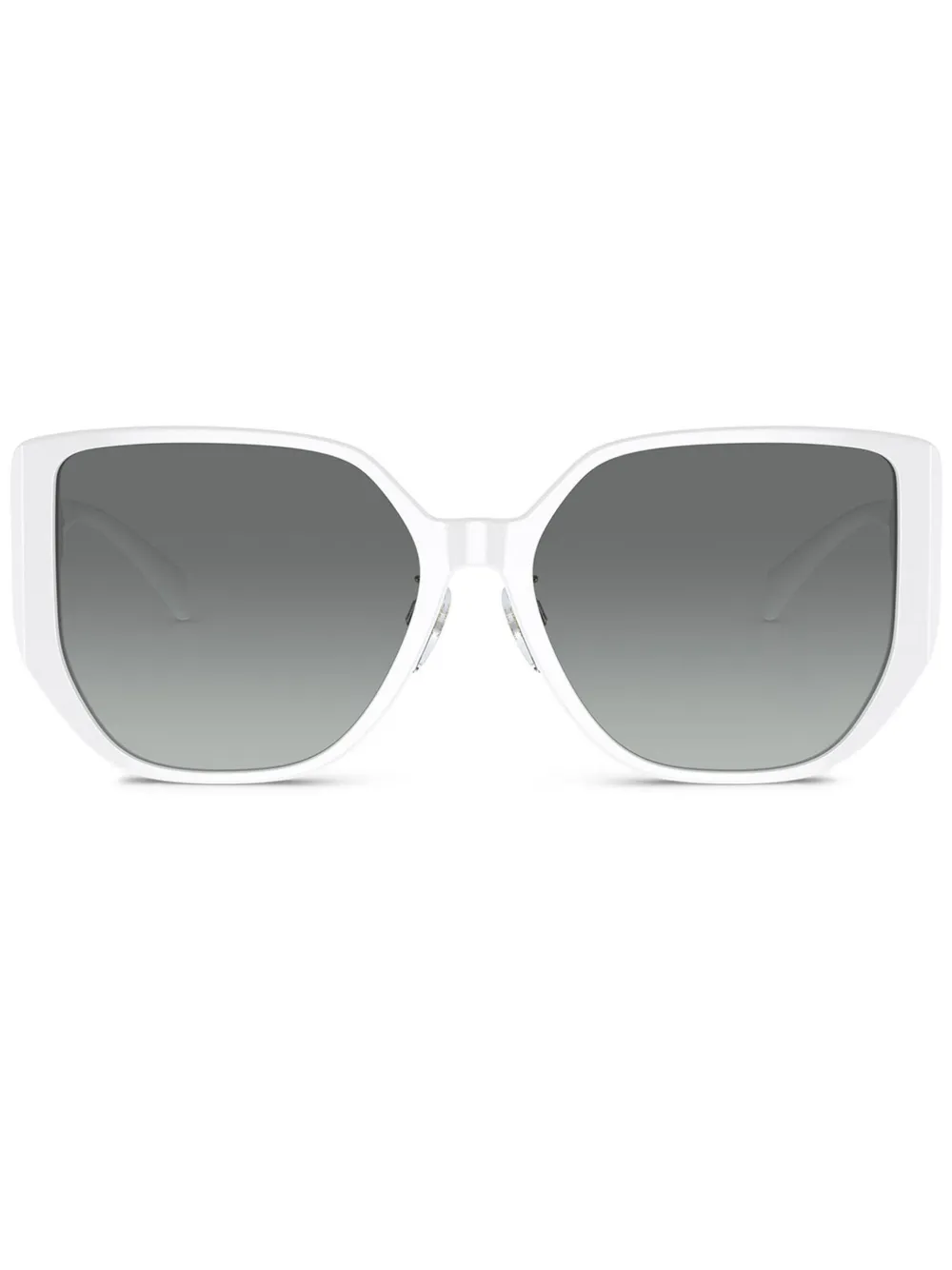 Versace Eyewear Occhiali da sole geometrici - Bianco