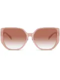 Versace Eyewear geometric-frame sunglasses - Pink