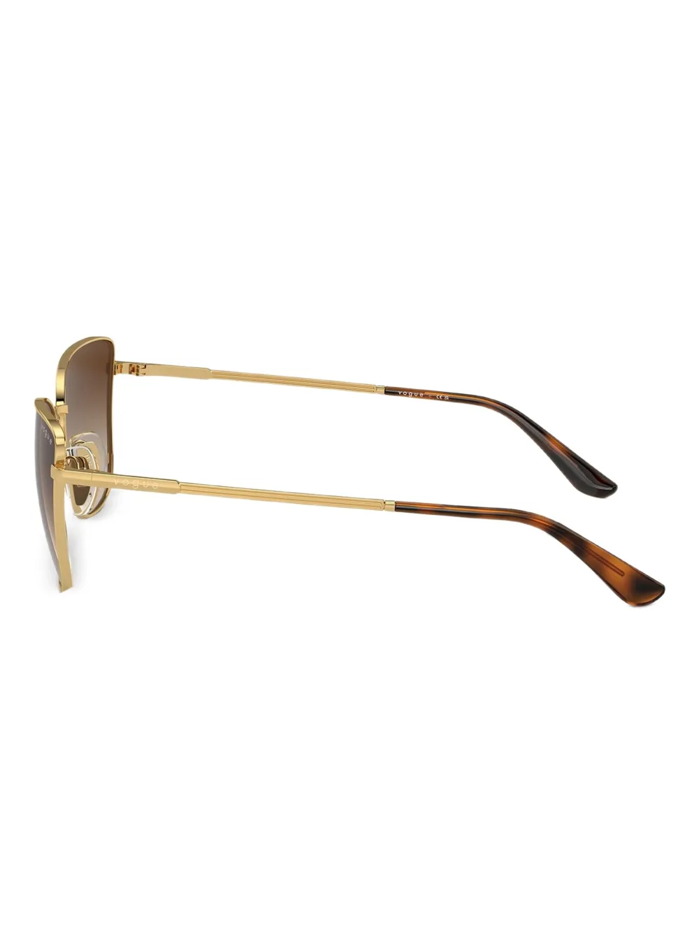 Vogue Eyewear VO4308S zonnebril met vierkant montuur Goud
