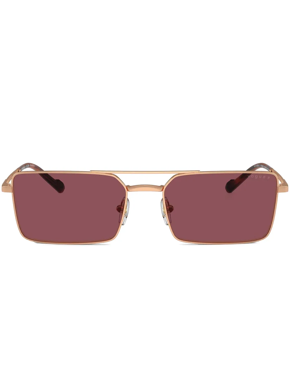 Vogue Eyewear rectangle-frame sunglasses | Pink | Image 1