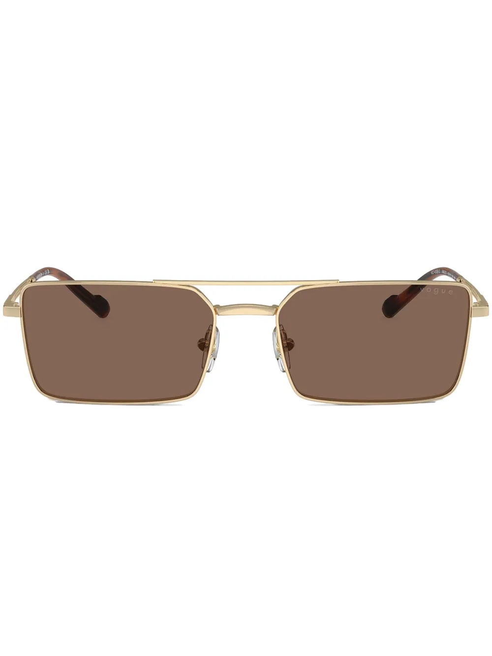 Vogue Eyewear lentes de sol con armazón rectangular | dorado | Image 1