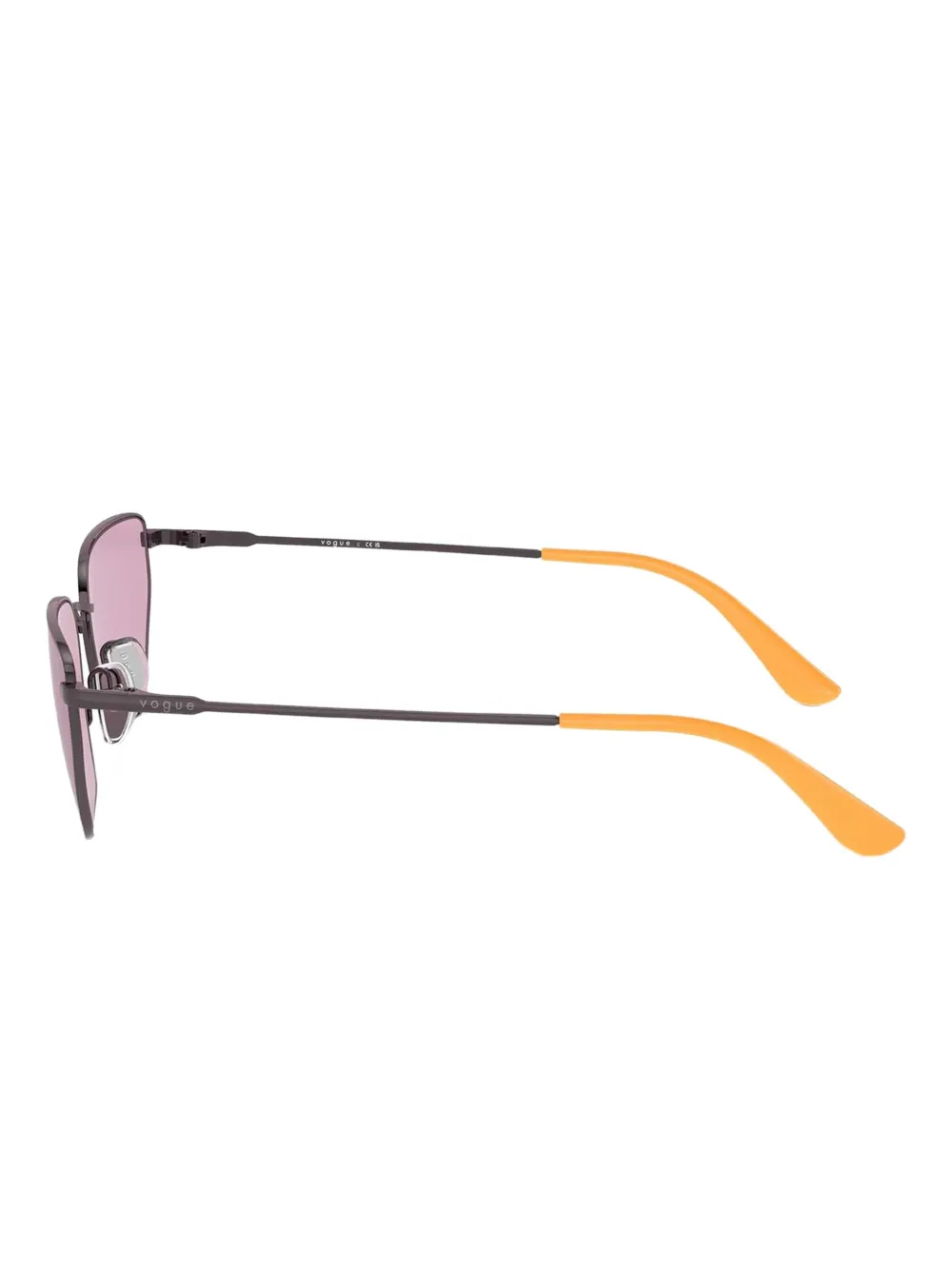Vogue Eyewear Zonnebril met geometrisch montuur Paars
