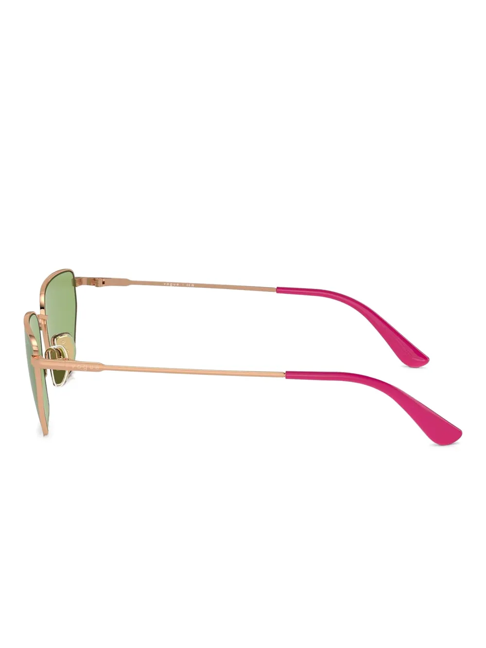 Vogue Eyewear Zonnebril met geometrisch montuur Goud