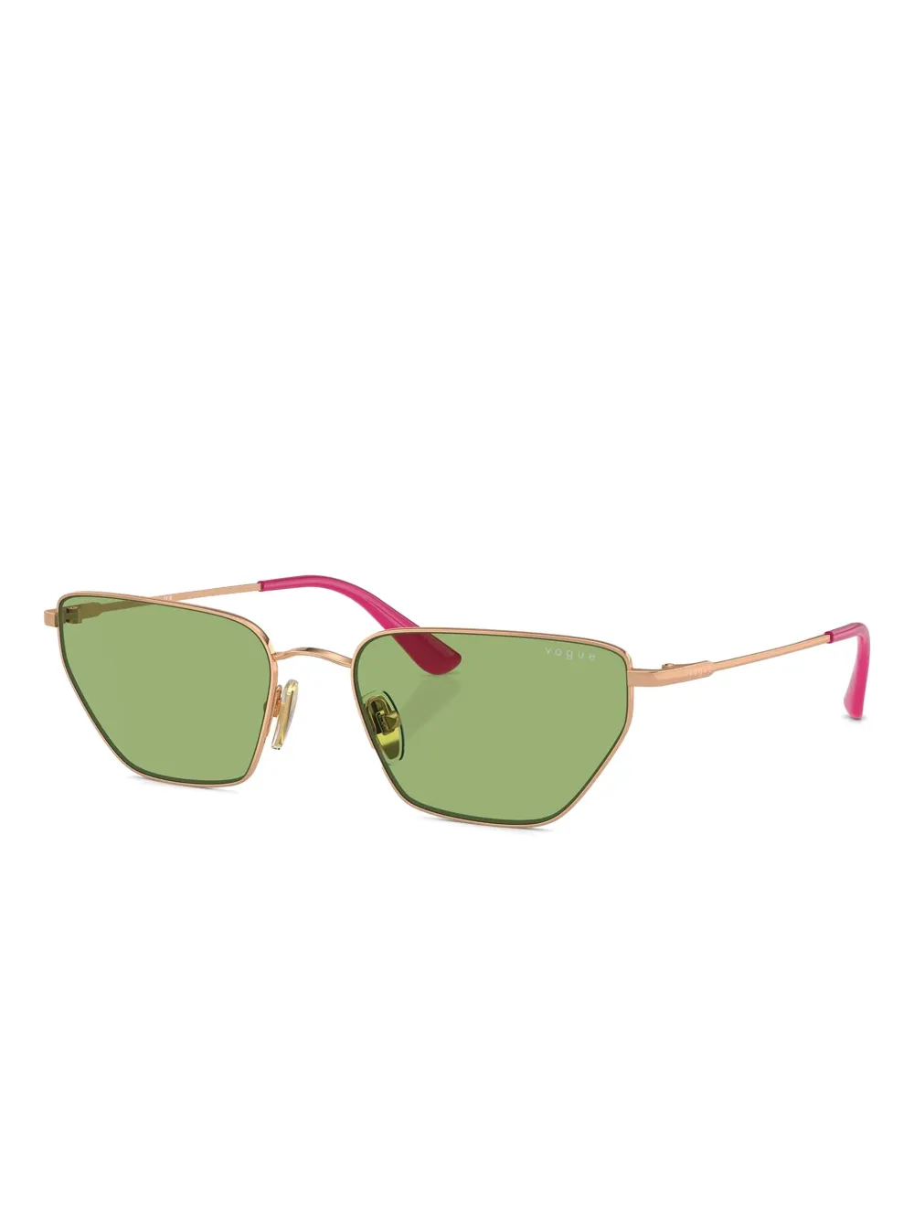 Vogue Eyewear Zonnebril met geometrisch montuur Goud