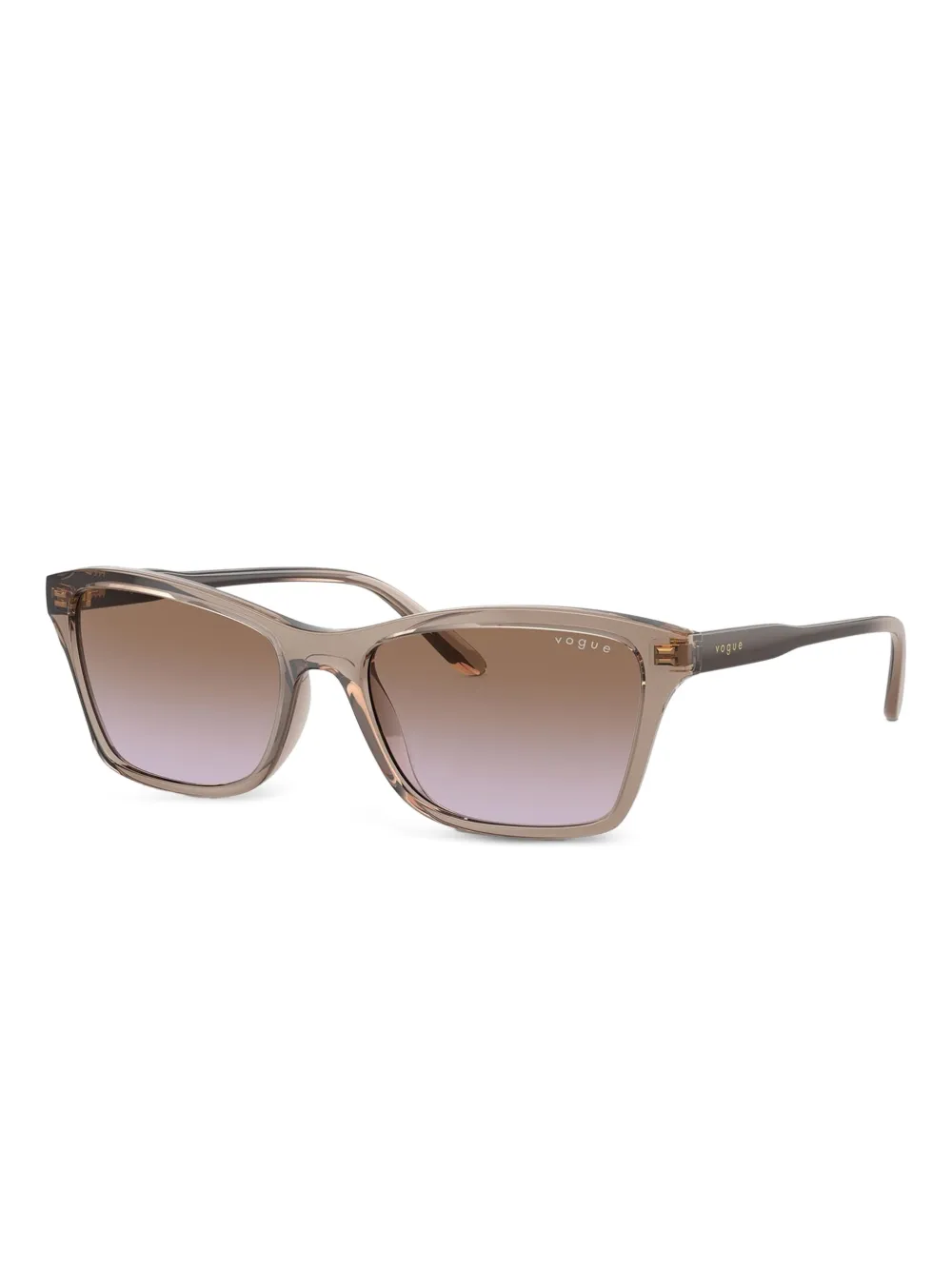 Vogue Eyewear VO5551S zonnebril met rechthoekig montuur - Bruin