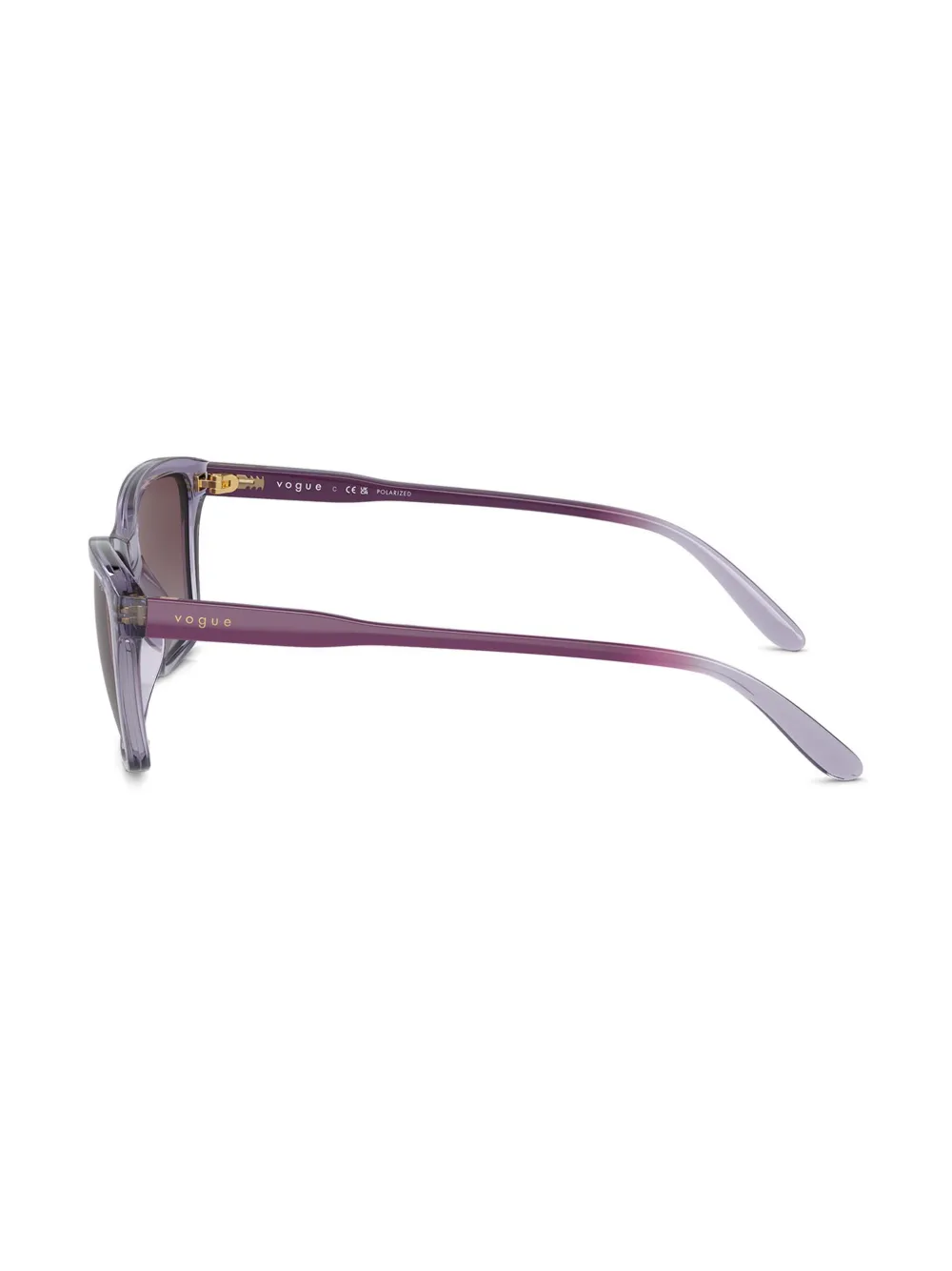 Vogue Eyewear Zonnebril met rechthoekig montuur Paars