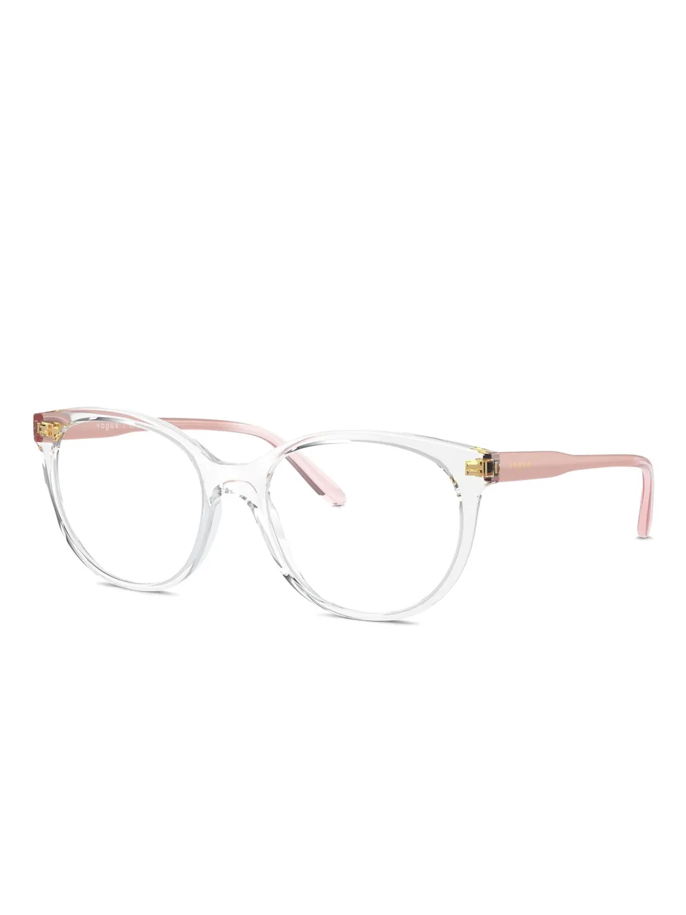 Vogue Eyewear lentes con armazón redonda transparente | Image 2