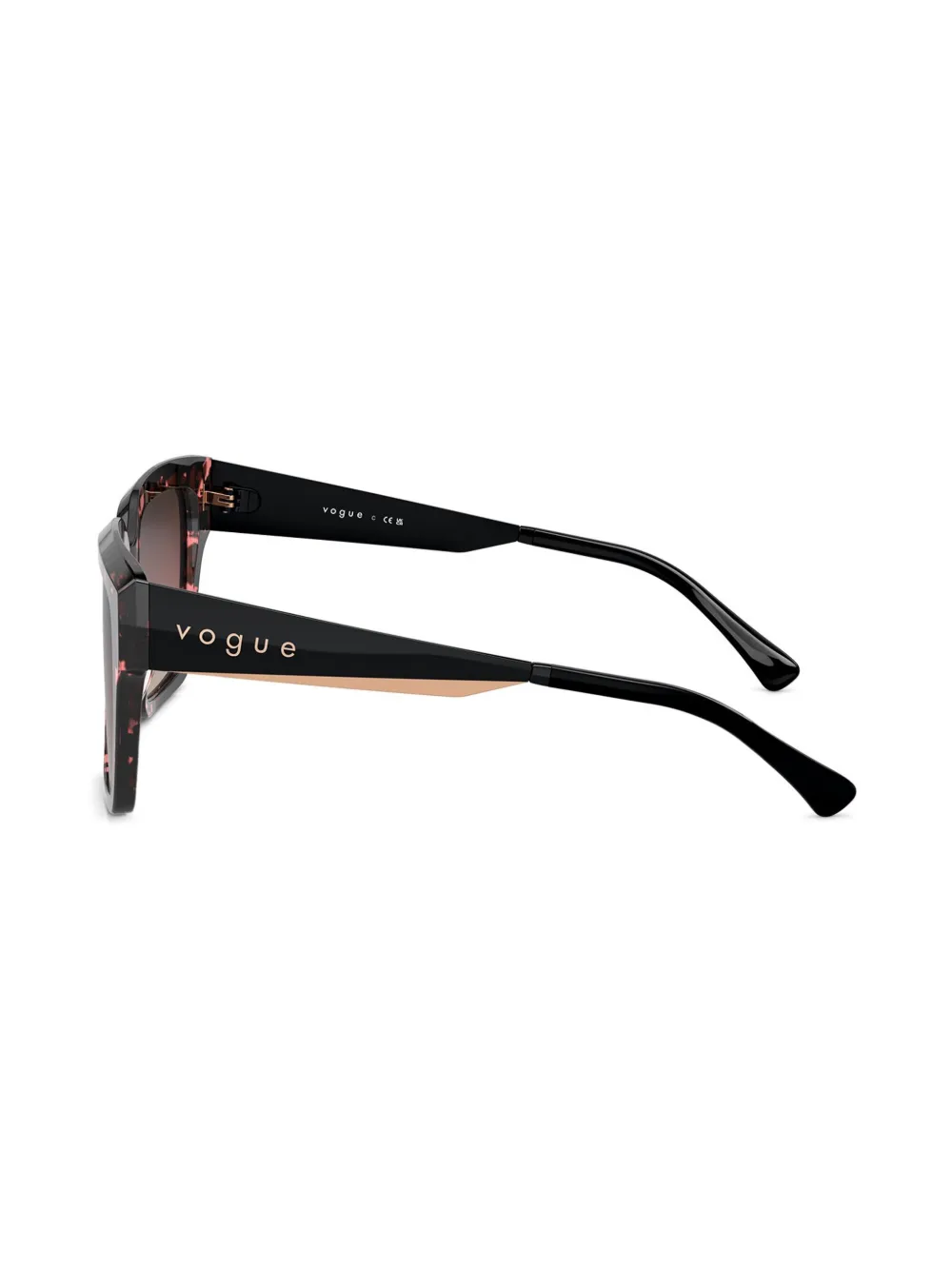 Vogue Eyewear Tortoiseshell-effect Sunglasses In Blue