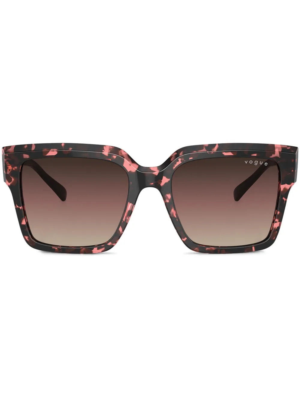 Vogue Eyewear tortoiseshell-effect sunglasses | Brown | Image 1