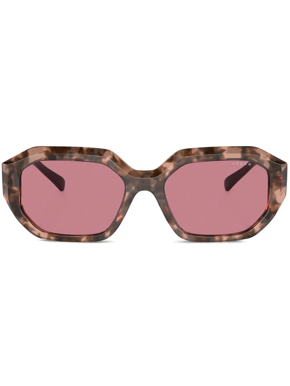 Vogue Eyewear Occhiali da sole con effetto tartarugato - Rosa