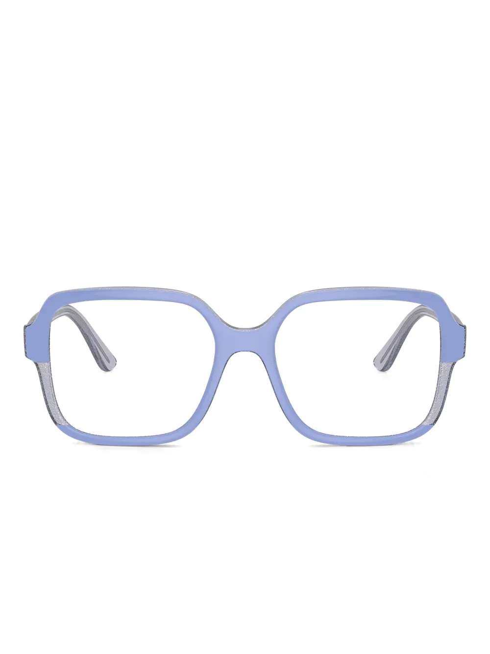 Vogue Eyewear Occhiali squadrati VO5555 con glitter - Blu
