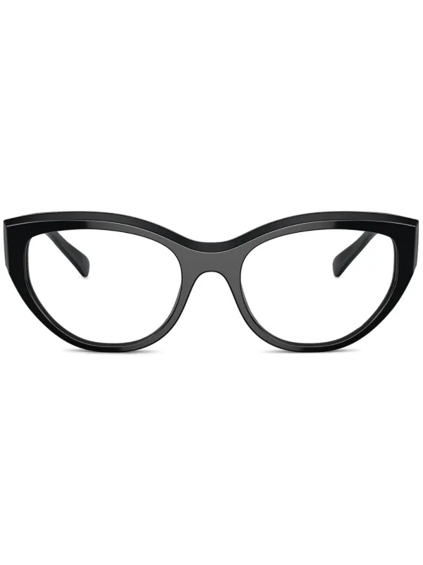 Vogue Eyewear Brille Im Cat Eye Design Schwarz FARFETCH AT